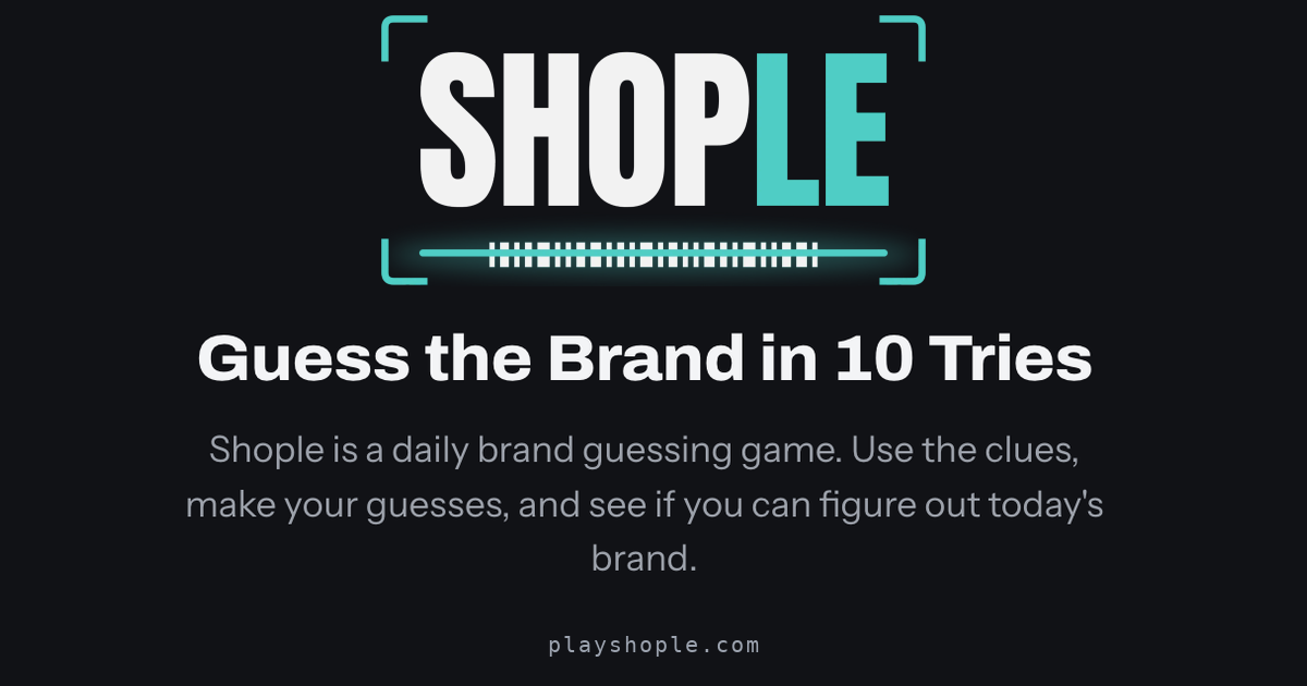 Shople preview artwork
